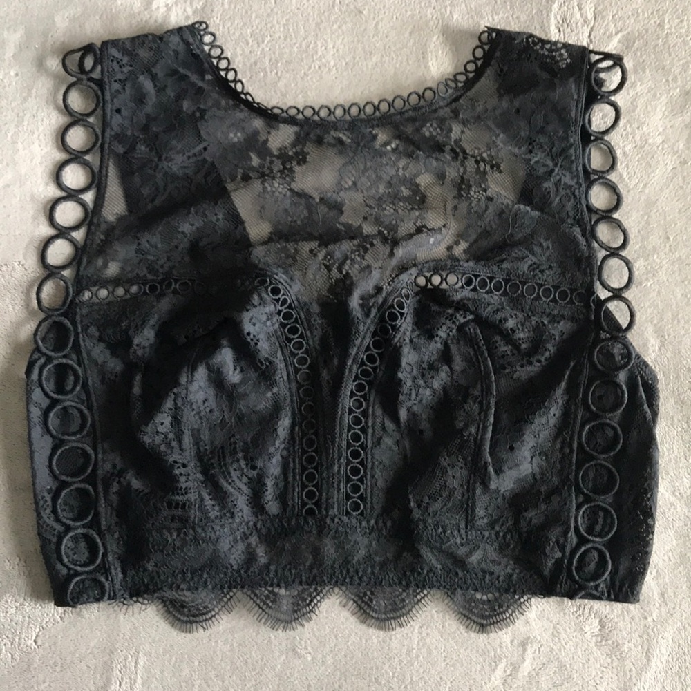 Black bralette
